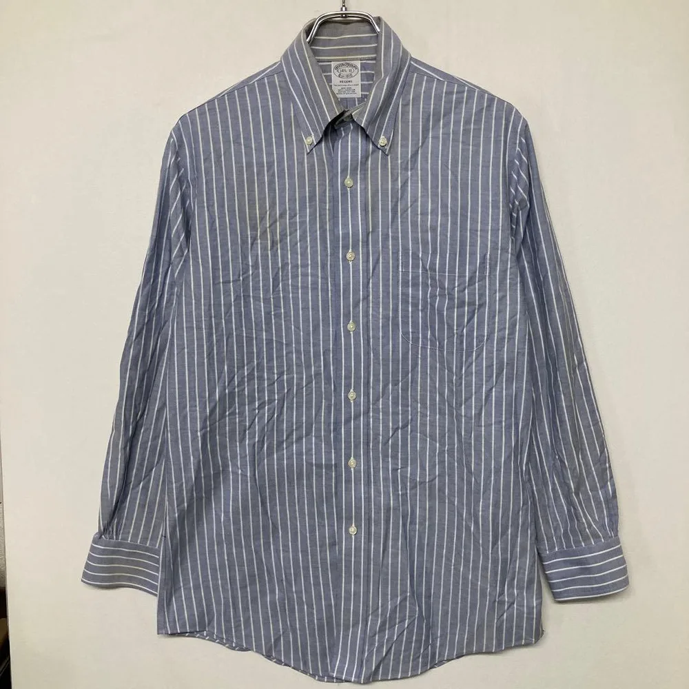 Brooks Brothers オックスフォード ストライプ 長袖ボタンダウン