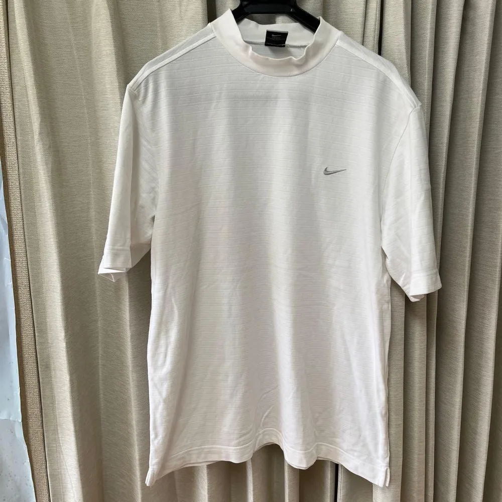 NIKE ゴルフウェア モックネック シャツ メンズ XL ドライフィット