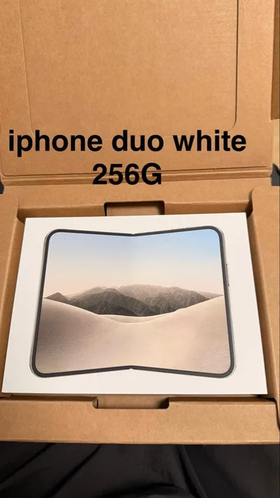 【新品未開封】iPhone Duo 256GB スターホワイト 即発送