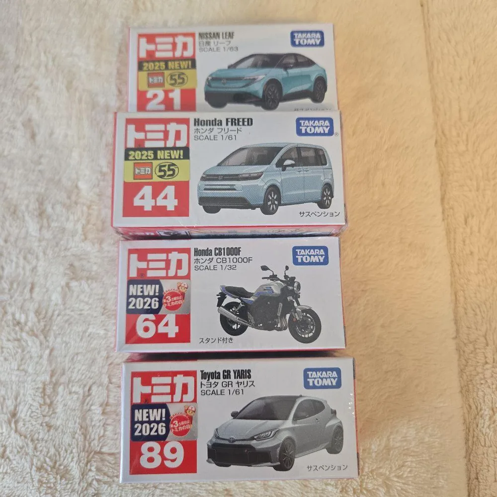 【トミカ】 新品未使用 4台セット