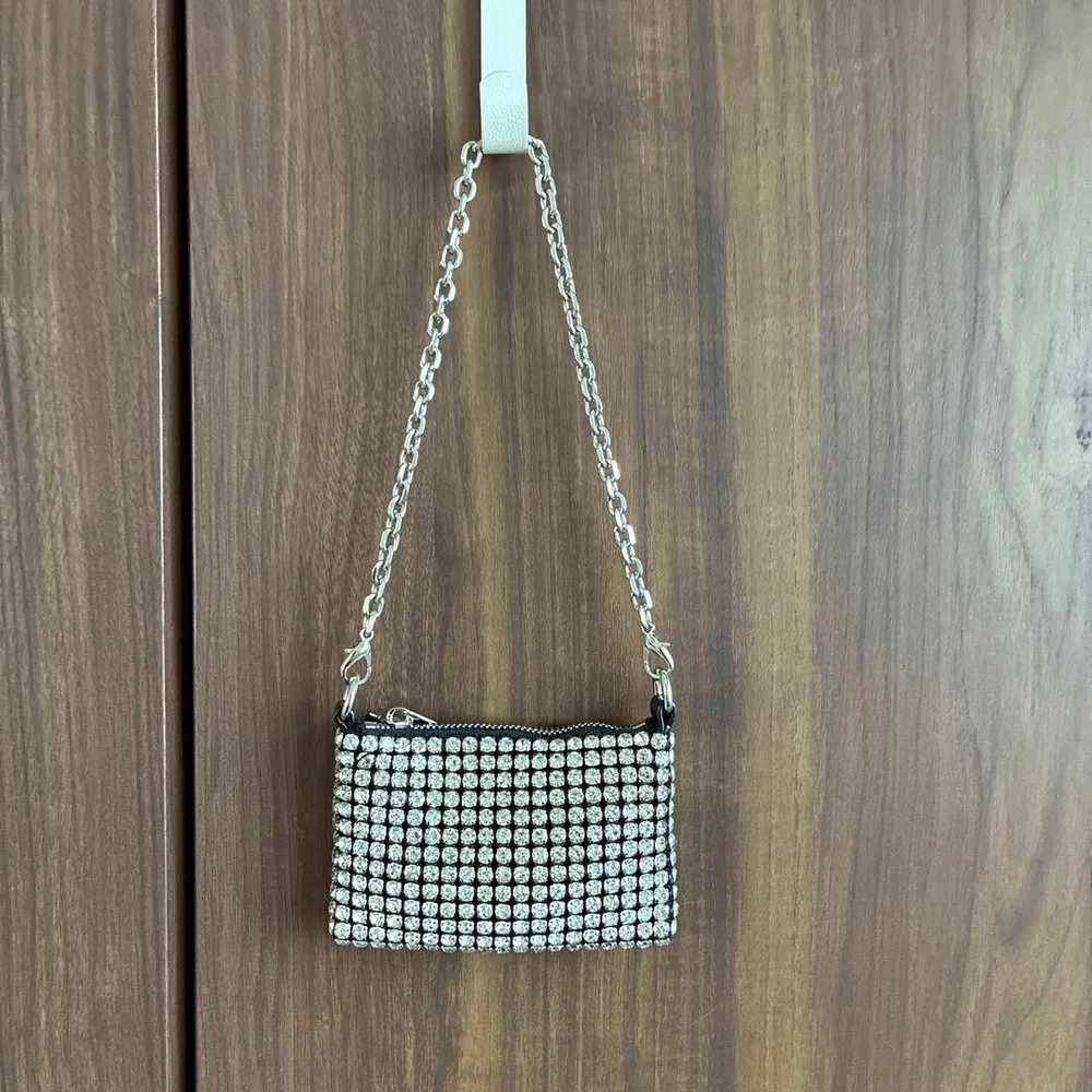 ラインストーン ミニショルダーバッグ 3WAY