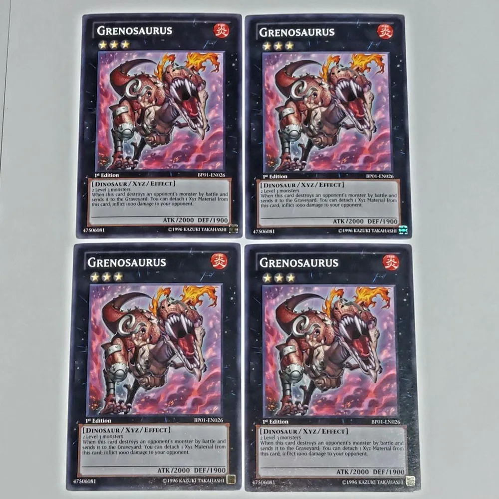 【BP01 1st】②グレンザウルス 4枚 英語版遊戯王