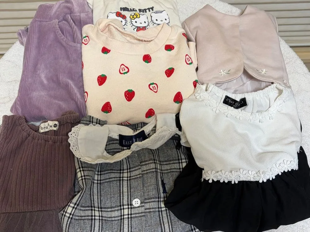 子供服 まとめ売り 7点セット 女の子 80cm-90㎝