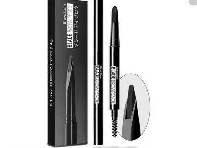 ブレードアイブロウペンシル 0.1mm 極細芯 ナチュラルブラック