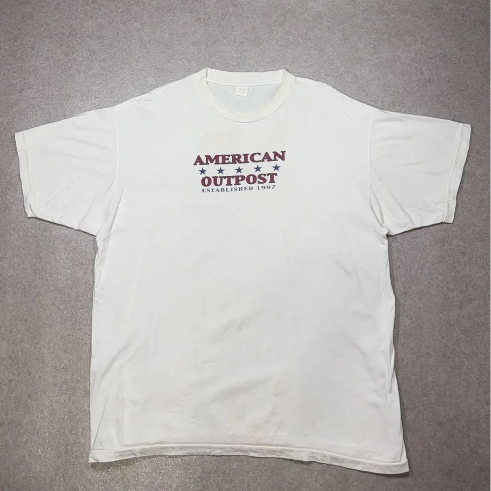 AMERICAN OUTPOST ロゴTシャツ XL 白
