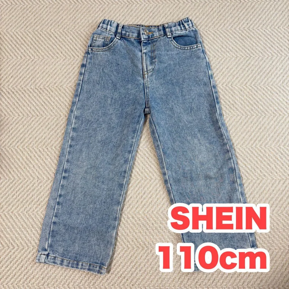 SHEIN キッズ デニムパンツ ジーンズ 5Y 110cm
