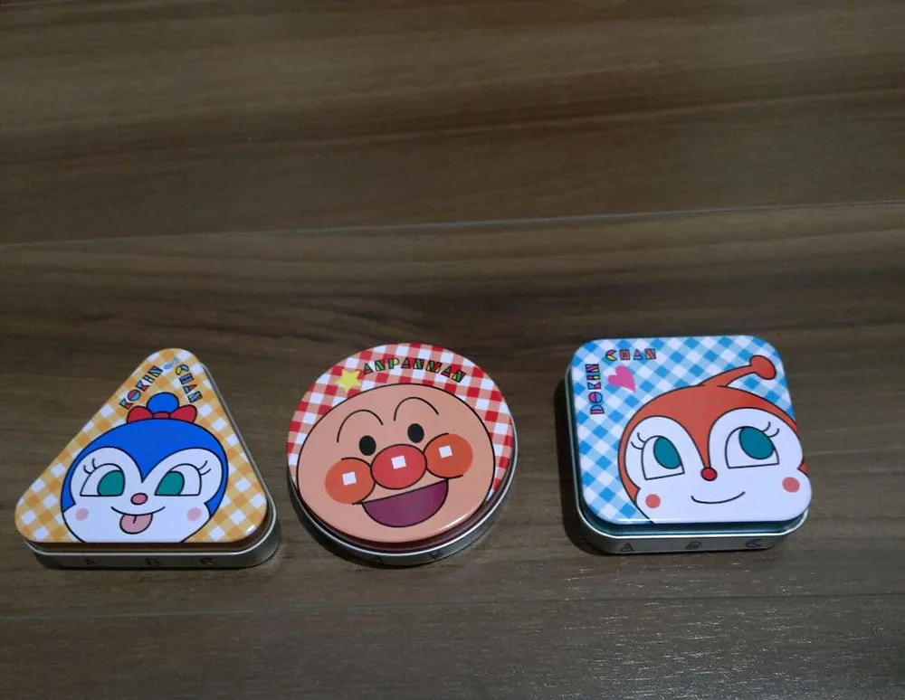 アンパンマン 小物入れ 缶ケース 3個セット