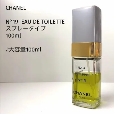 【大容量100ml】CHANEL /N°19 オードトワレ