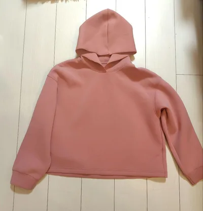 UNIQLO ドライスウェットプルパーカ ピンク XXL