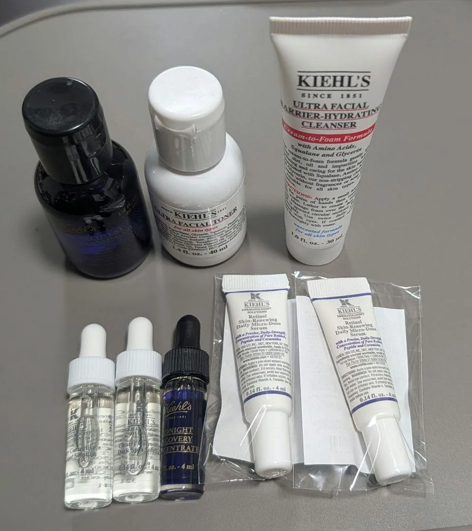 KIEHL'S キールズ アイマスクポーチ スキンケア サンプルセット