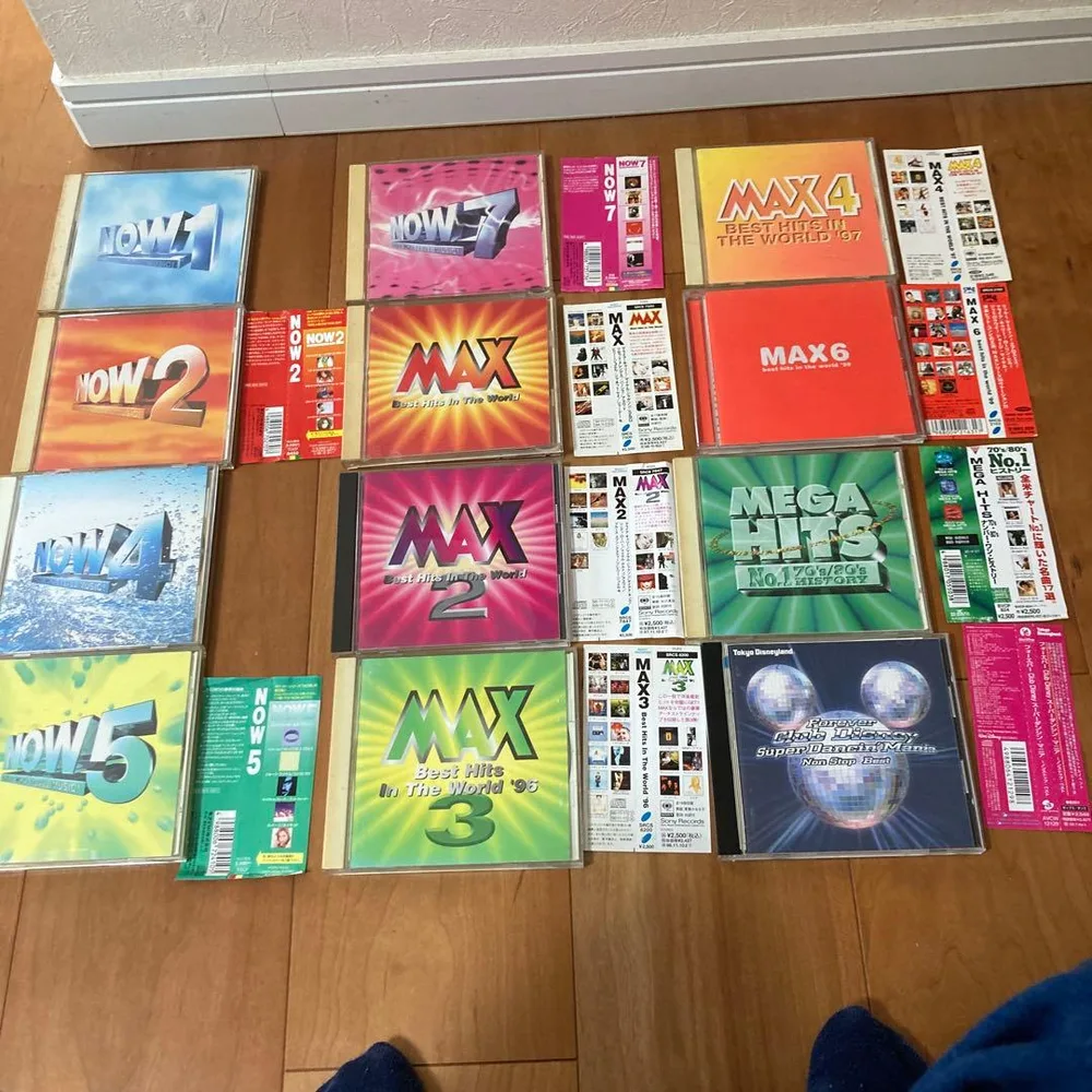 中古CD 12枚セットNOW MAXシリーズ ディズニー