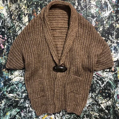 【美品】ロベルトコリーナ-ROBERTO COLLINA-ドルマンカーディガン