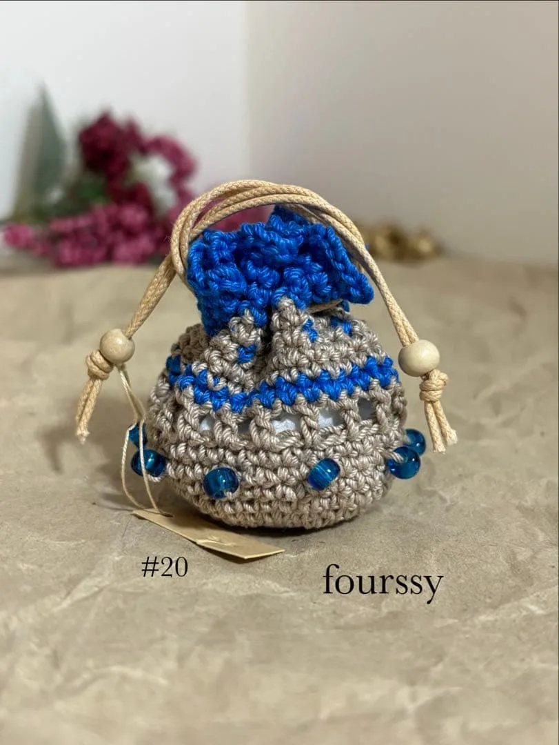 ハンドメイド 巾着袋 ミニ