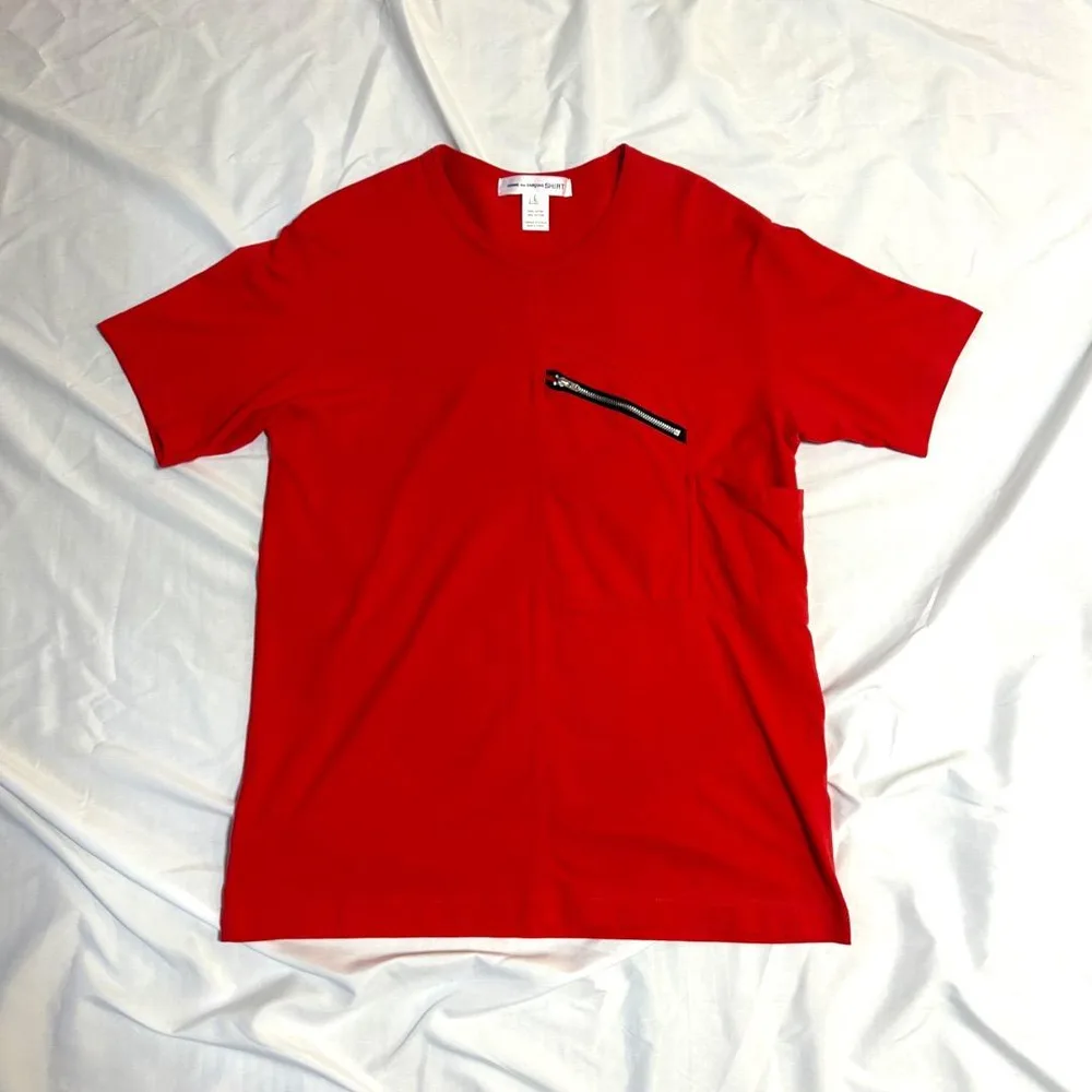COMME des GARÇONS SHIRT 22AW ジップポケットTシャツ
