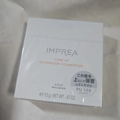 IMPREA トーンアップ CC クッション ファンデーション PU 100