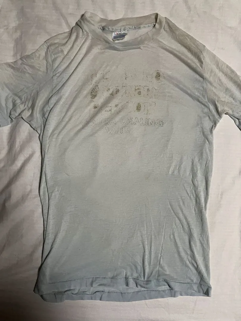 80s Hanes シアーTシャツ スケt