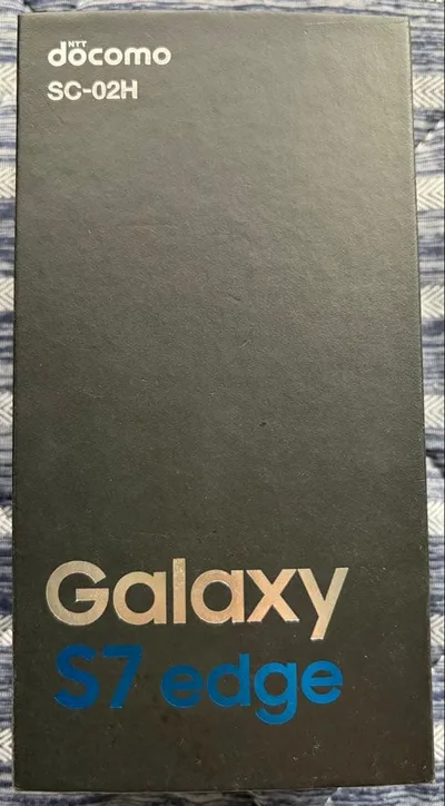 Galaxy S7 edge 32GB ブラック 背面割れ・充電口不良