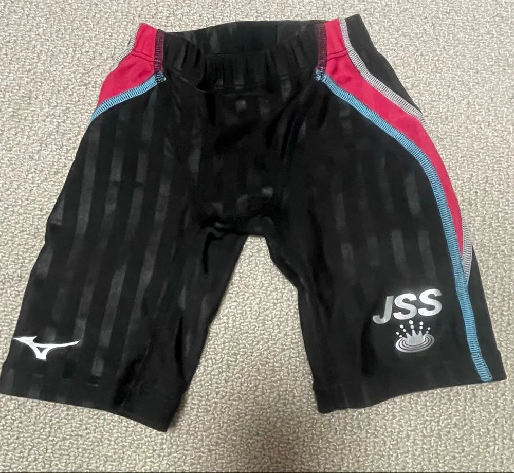 MIZUNO JSS 競泳用ハーフスパッツ 水着 2枚セット 120 130