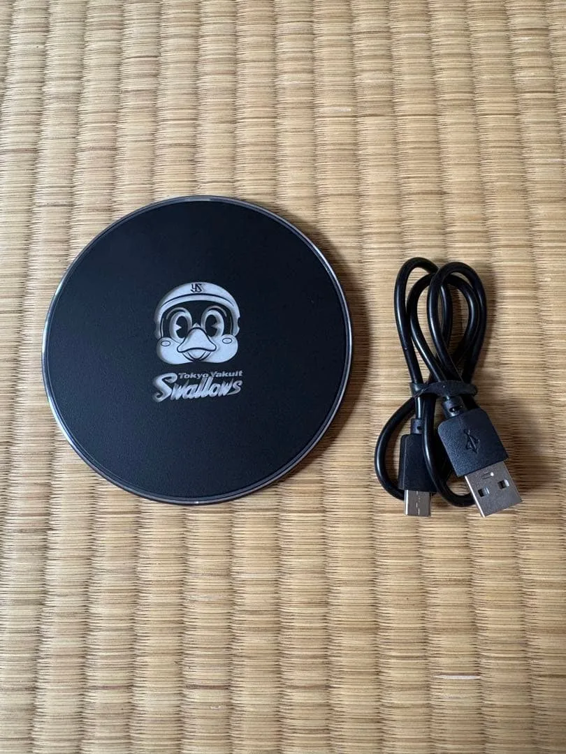 東京ヤクルトスワローズ つば九郎 ワイヤレス充電器