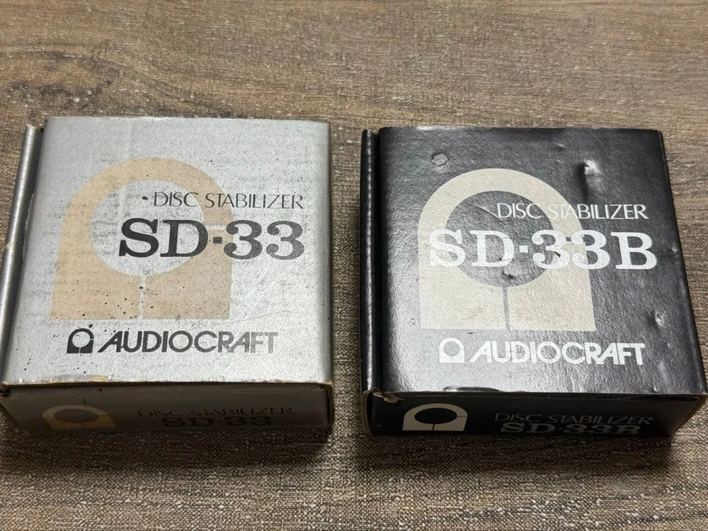 AUDIOCRAFTDISCSTABILIZER SD-33+SD-33B元箱入
