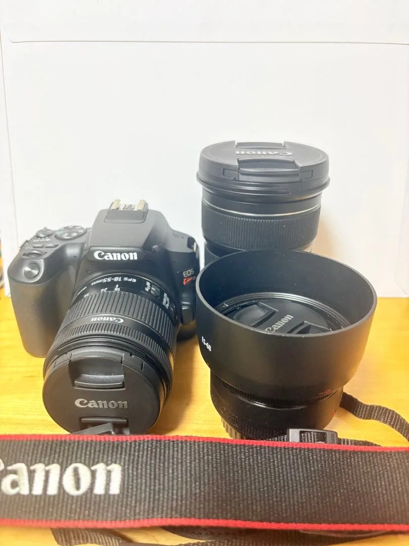 Canon EOS Kiss X10 本体 レンズキット+レンズ×2 +おまけ