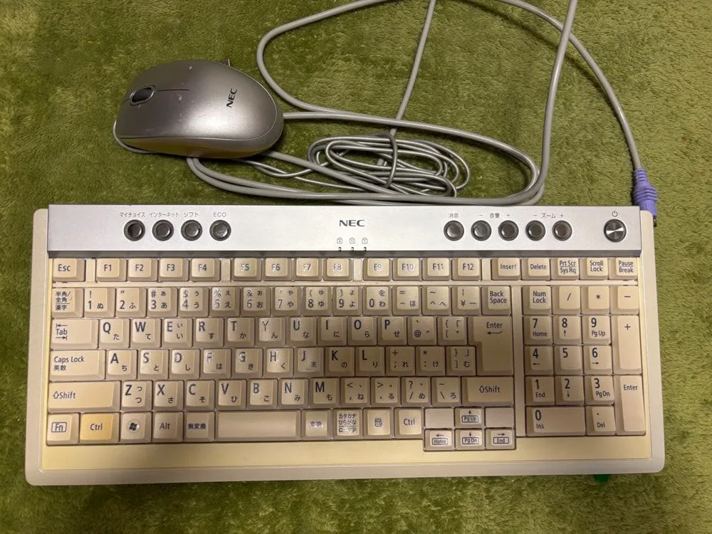 バリュースター付属キーボードNEC キーボード マウス セット