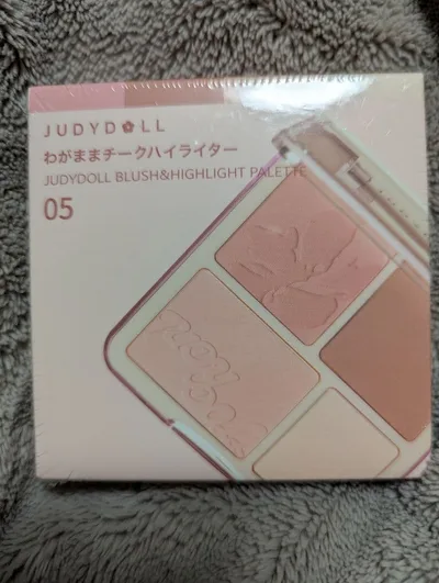 新品JUDYDOLLジュディドールわがままチークハイライター05めろ顔ロゼムース