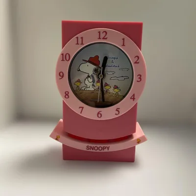 スヌーピー 置き時計