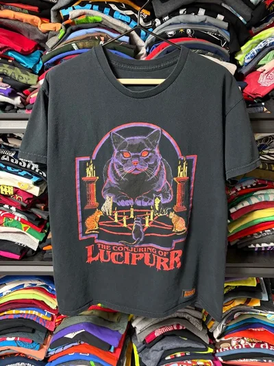 STEVEN RHODES プリント Tシャツ ブラック L