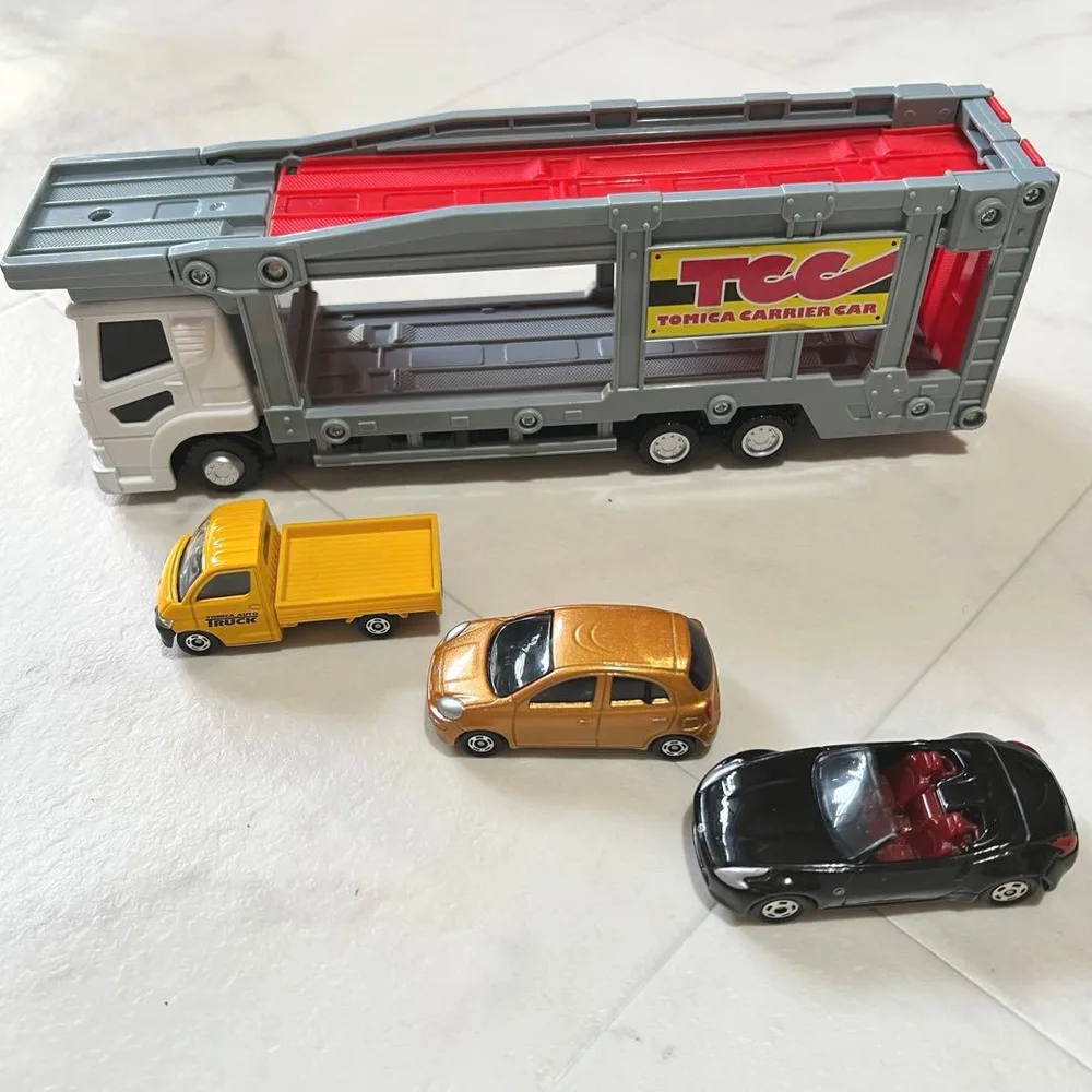 トミカ キャリアカー ミニカー3台セット