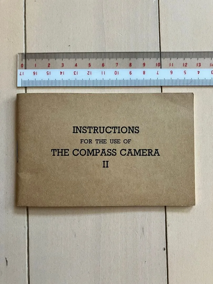 INSTRUCTIONS THE COMPASS CAMERA II