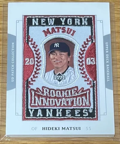 Upper Deck 2003 松井秀喜 ルーキー パッチカード