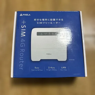 PIXELA PIX-RT100 SIMフリールーター 本体