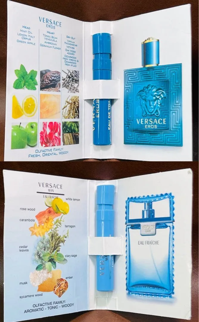 VERSACE マン オーフレッシュ エロス サンプル 2本セット