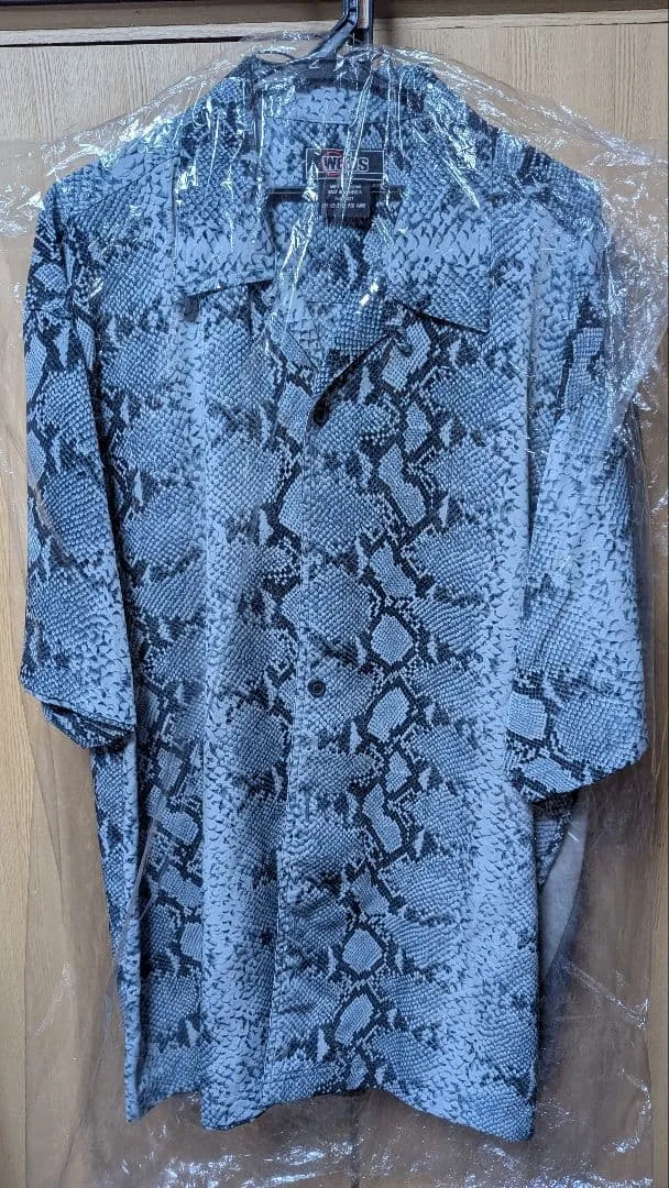 webs Vintage パイソン柄 半袖シャツ XL