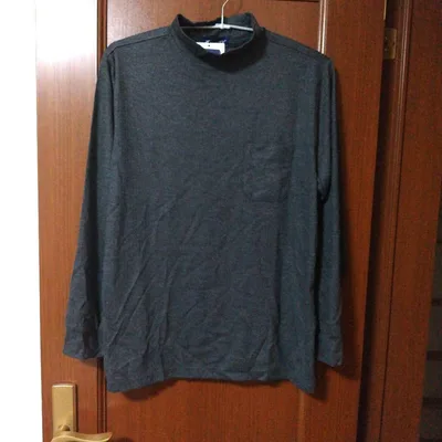 ROBBER タートルネックシャツ L ダークグレー