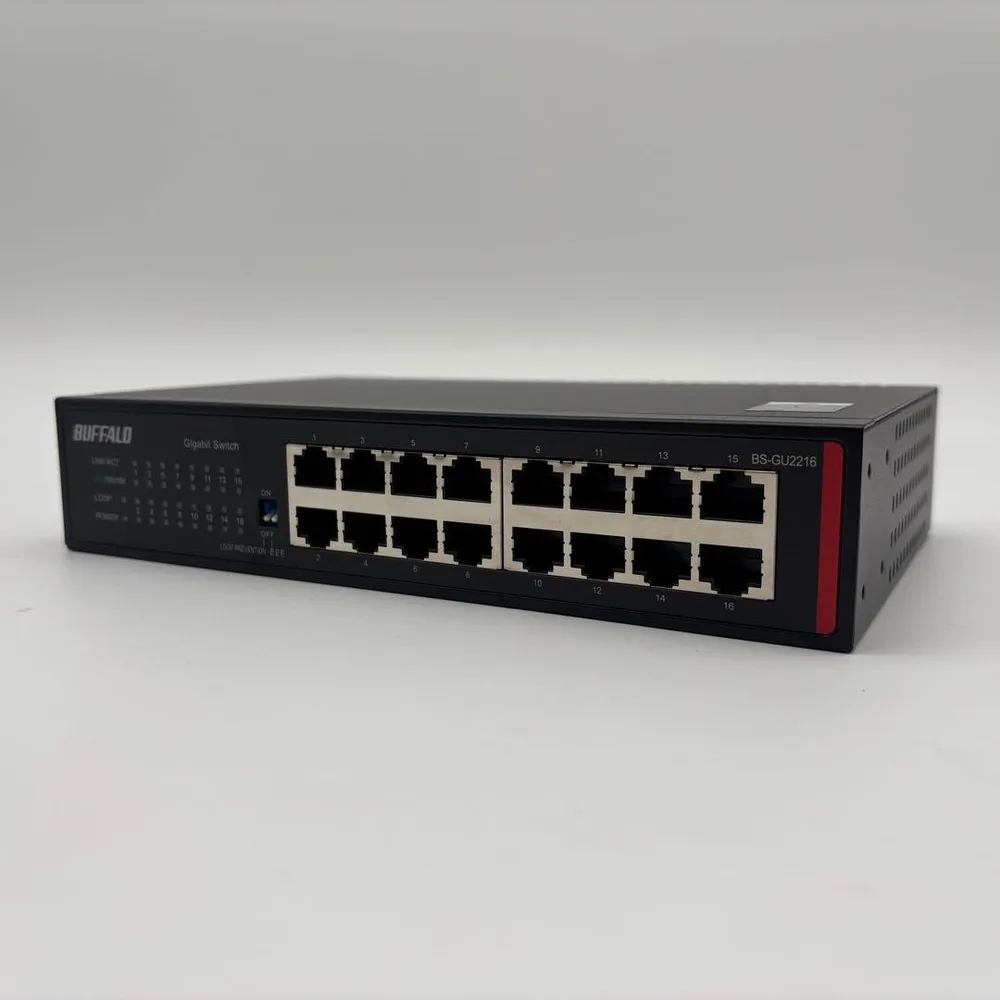 BUFFALO スイッチングハブ BS-GU2216 本体
