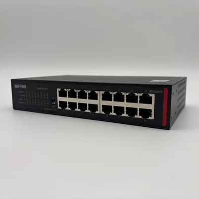 BUFFALO スイッチングハブ BS-GU2216 本体