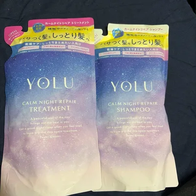YOLU ヨル カームナイトリペア シャンプー トリートメント 詰め替えセット