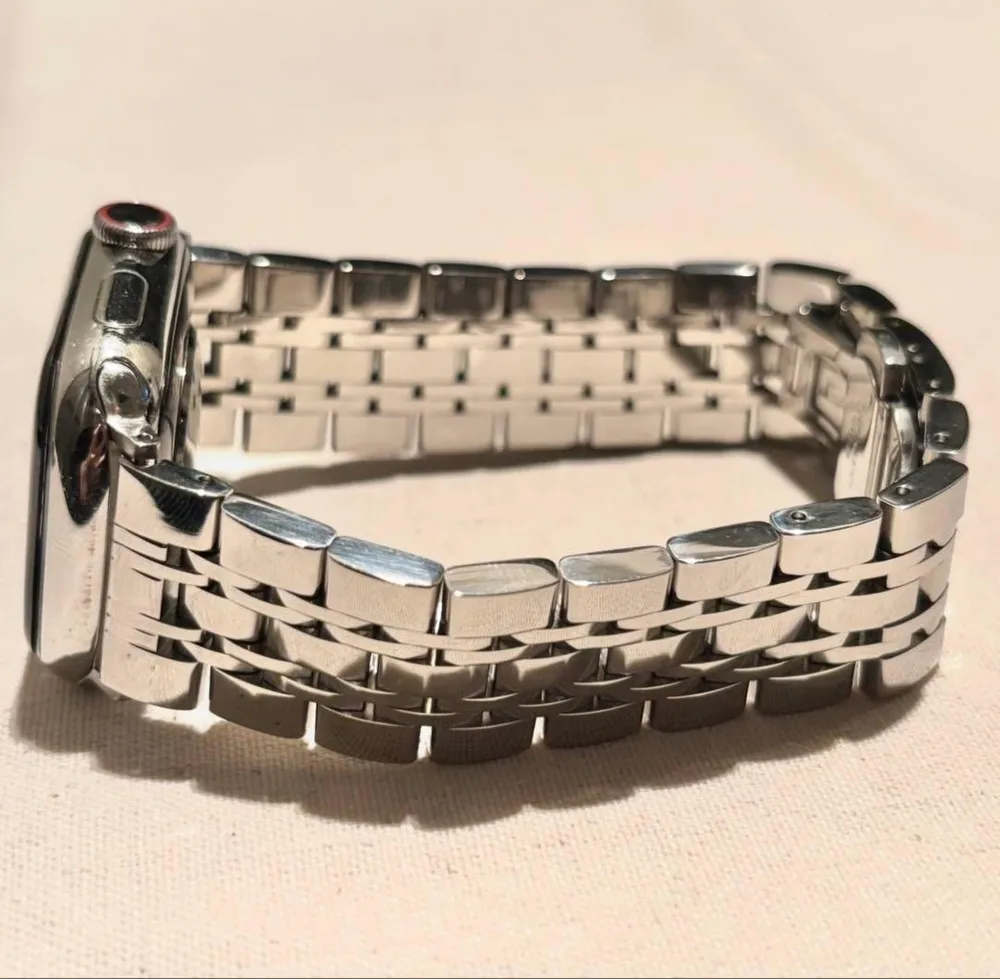 別注品【アップルウォッチ用/高級5連ジュビリーブレスレット シルバー】