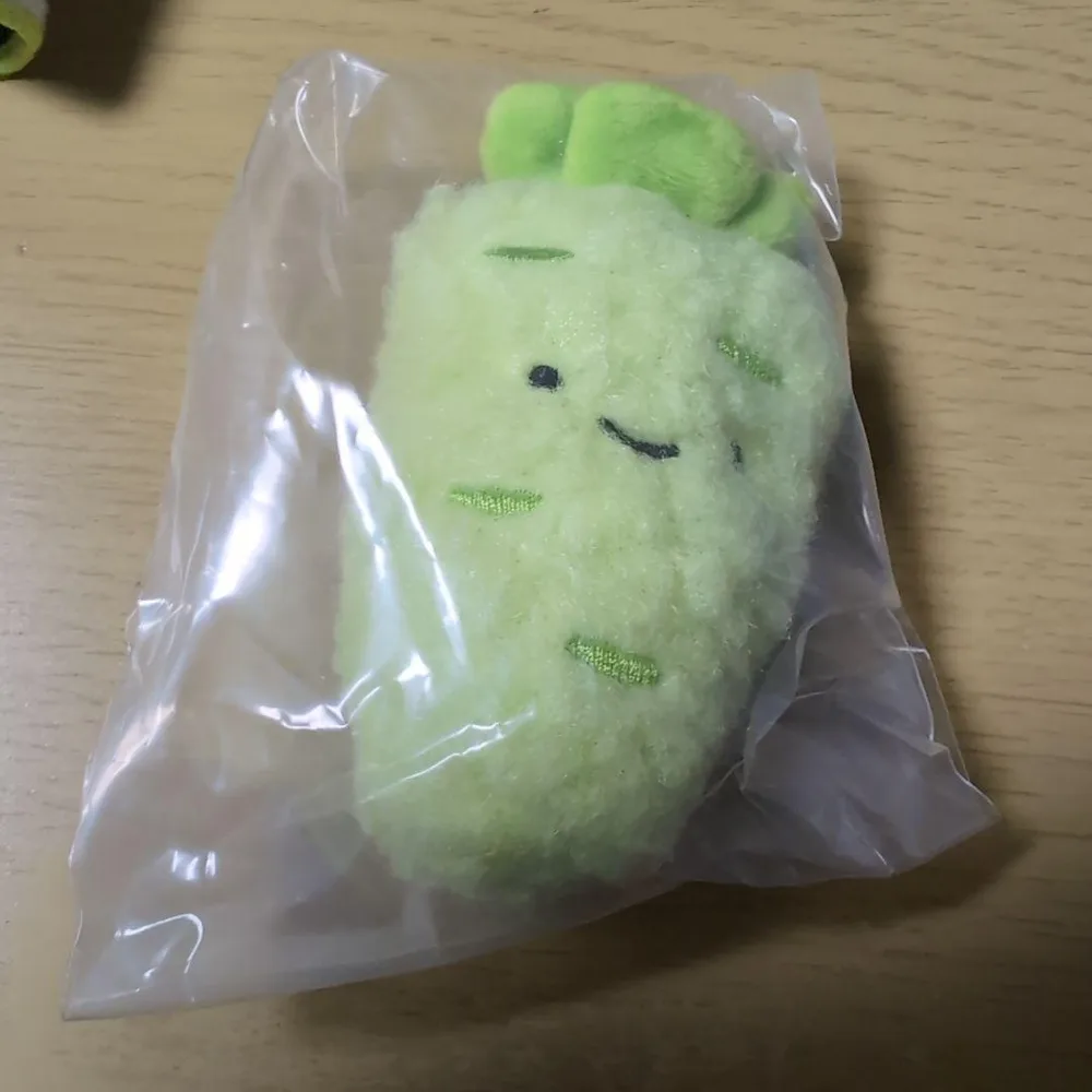 薬味ぬいぐるみわさびガチャ