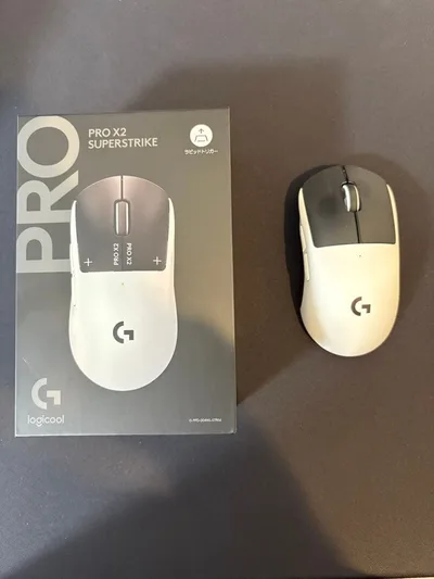 Logicool PRO X2 SUPERSTRIKE ホワイト 本体