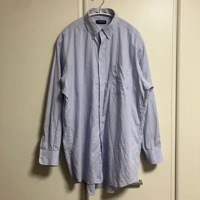 LANDS'END ストライプシャツ ボタンダウンシャツ 00s