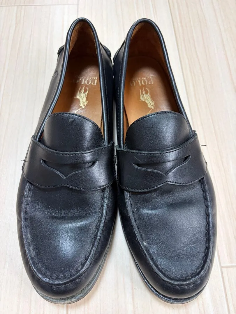 POLO RALPH LAUREN ALSTON PENNY ローファー 黒