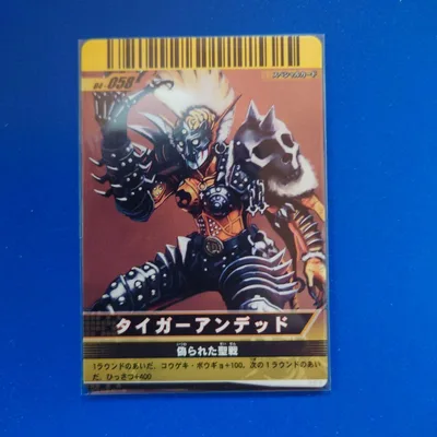 仮面ライダーバトル ガンバライド タイガーアンデッド 04-058