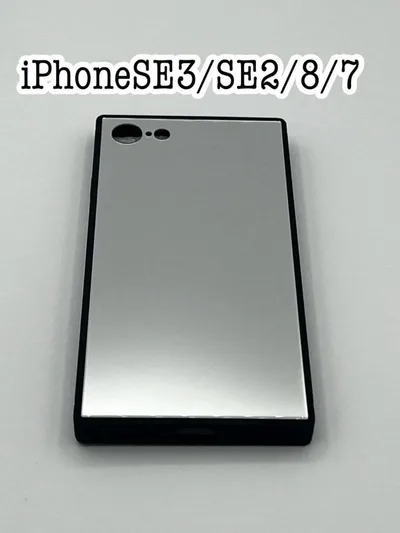 iPhoneSE3/SE2ミラー スクエアケース