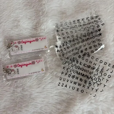 サンリオ おなまえアップリケ風アクリルチャーム2 こぎみゅん