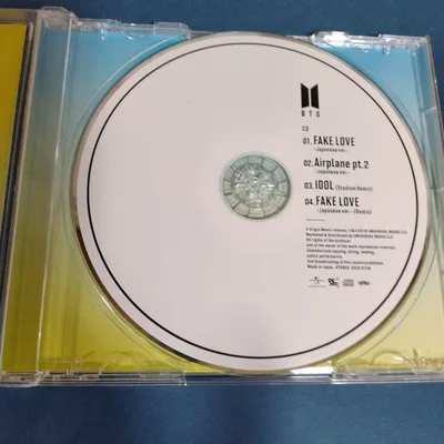 BTS CD Lights .Boy With Luy .IDOL