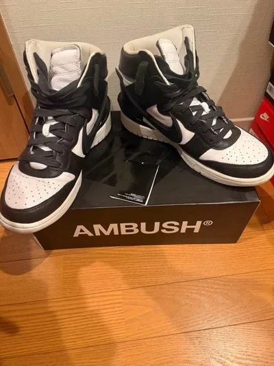 NIKE x AMBUSH Dunk High Black White