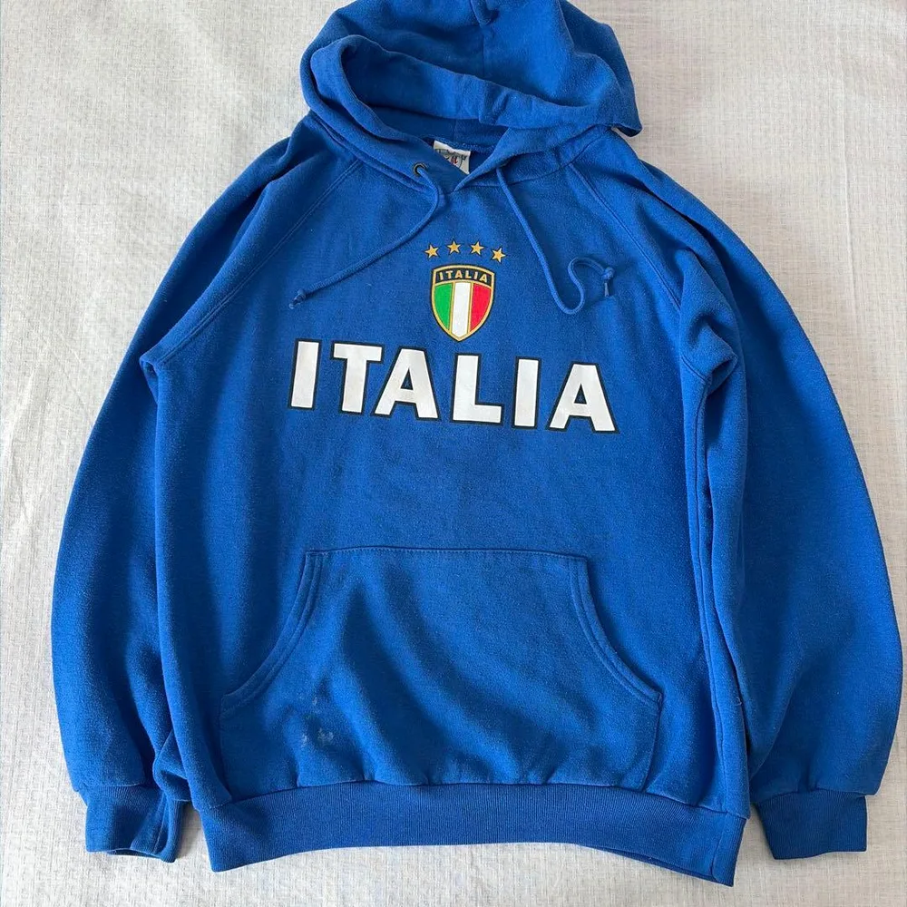 vintage Italia イタリア ラグビー フーディー パーカー